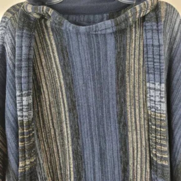 Anthropologie Sparrow Wool Blend Cape Poncho Style Sweater Convertible Skirt - Picture 5 of 9